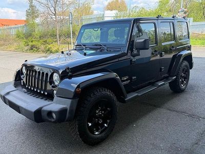 Gebraucht Jeep Wrangler Unlimited Sahara 200 PS (147 kW) 2014 Schwarz SUV