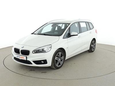 Gebraucht BMW 218 Gran Tourer Sport Line 150 PS (110 kW) 2016 Weiß Van / Kleinbus
