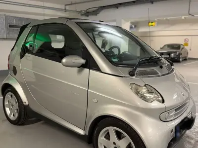 Gebraucht Smart ForTwo Cabrio Passion 41 PS (30 kW) 2003 Silber Cabrio