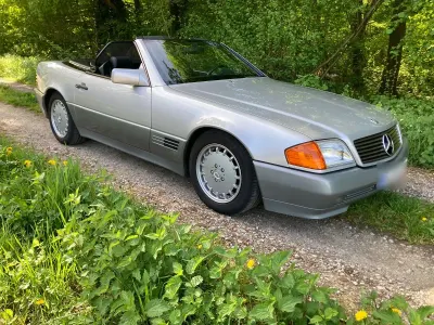 Brugt Mercedes SL300 190 HK (139 kW) 1990 Sølv Cabriolet