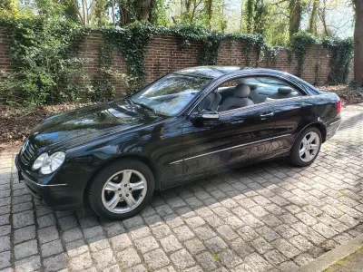 Gebraucht Mercedes CLK200 Avantgarde 163 PS (119 kW) 2004 Schwarz Coupé