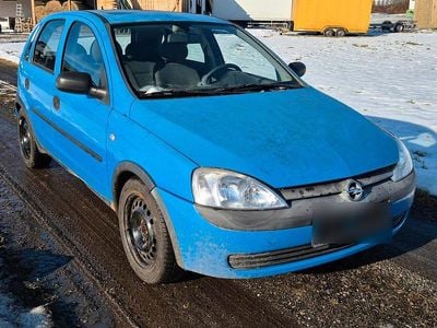 Blau Gebraucht 2001 Opel Corsa Kleinwagen | 250 € (Superpreis)