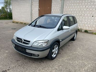 gebraucht Opel Zafira 1.8 16V Elegance 7SITZER AHK SHZ TÜV NEU KLIMA ALU