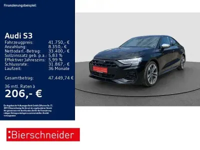 Gebraucht Audi S3 Comfort 333 PS (244 kW) 2025 Schwarz Limousine