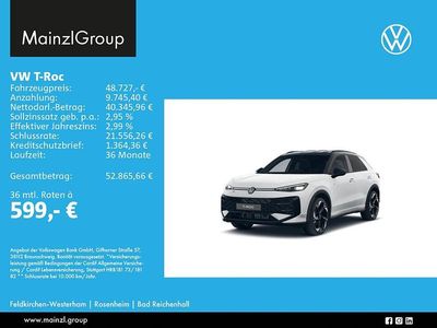 Neu VW T-Roc R-line 150 PS (110 kW) 2025 Weiß SUV