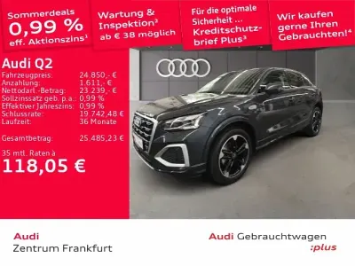 Gebraucht Audi Q2 Advanced Plus 116 PS (85 kW) 2025 Manhattangrau metallic SUV