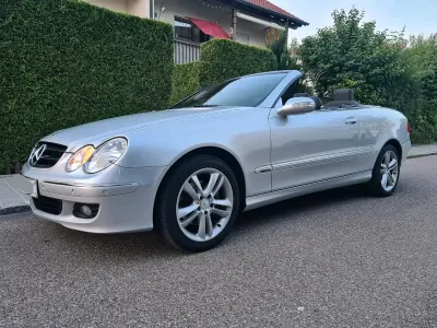 Używany Mercedes CLK200 Avantgarde 163 KM (119 kW) 2006 Srebrny Kabriolet