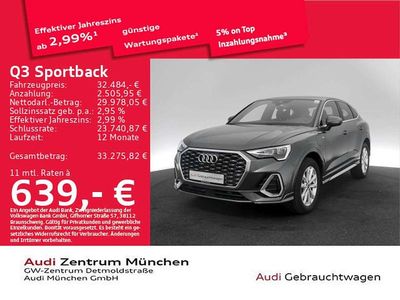Gebraucht Audi Q3 S-Line 245 PS (180 kW) 2022 Daytonagrau perleffekt SUV