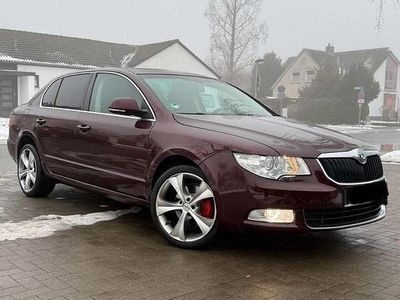 Gebraucht Skoda Superb 160 PS (117 kW) 2008 Rot Limousine