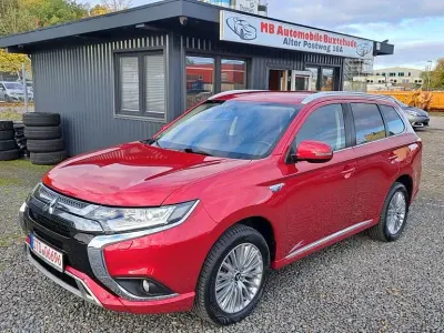 Brugt Mitsubishi Outlander P-HEV Basis 135 HK (99 kW) 2020 Rød SUV