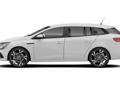 Gebraucht Renault Mégane GrandTour LIMITED 140 PS (102 kW) 2020 Weiß Kombi