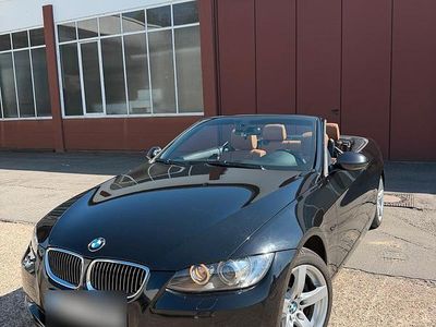 Brugt BMW 325 Cabriolet 218 HK (160 kW) 2007 Sort Cabriolet