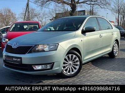 Gebraucht Skoda Rapid Ambition 86 PS (63 kW) 2013 Grün Kleinwagen