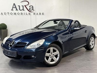 Gebraucht Mercedes SLK200 163 PS (119 kW) 2008 Blau Cabrio