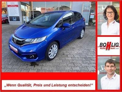 Brilliant sporty blau metallic Gebraucht 2018 Honda Jazz Elegance Kleinwagen | 15.770 € (Fairer Preis)