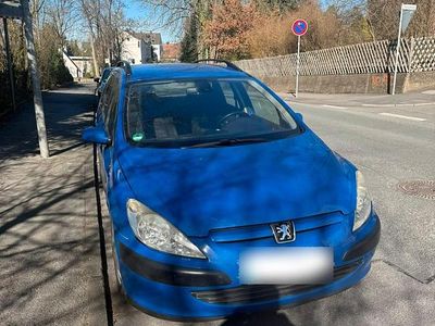 Gebraucht Peugeot 307 109 PS (80 kW) 2003 Blau Kombi