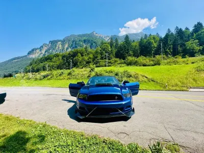 Gebraucht Ford Mustang Fastback 305 PS (224 kW) 2014 Blau Coupé