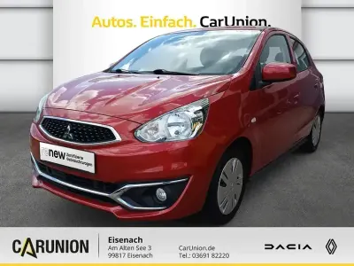 Gebraucht Mitsubishi Space Star Basis 71 PS (52 kW) 2018 Rot Kleinwagen