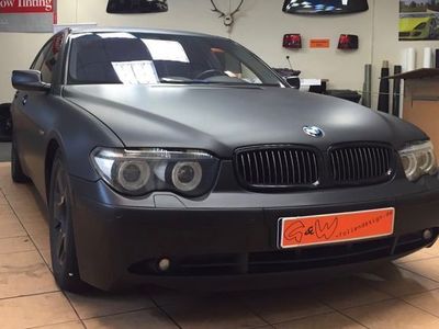 gebraucht BMW 740 - d - E65 - V8 - schwarz matt - Vollausstattung