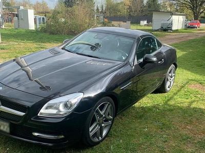 Usata Mercedes SLK200 184 CV (135 kW) 2012 Nero Cabrio