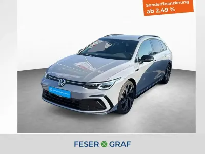 Gebraucht VW Golf VIII R-line 131 PS (96 kW) 2022 Mondsteingrau Kombi