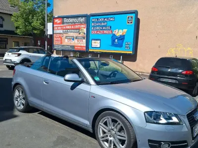 Gebraucht Audi A3 Cabriolet S-Line 160 PS (117 kW) 2012 Silber Cabrio