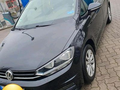 Gebraucht VW Touran Sound 150 PS (110 kW) 2017 Schwarz Van / Kleinbus