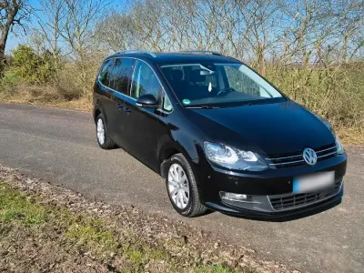 Gebraucht VW Sharan 177 PS (130 kW) 2015 Schwarz Van / Kleinbus