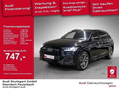 gebraucht Audi Q7 55 TFSI e quattro S line AHK Laser Pano B&O