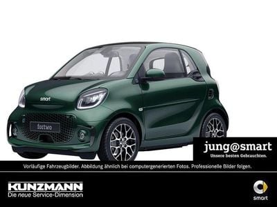 British racing green Gebraucht 2021 Smart ForTwo Electric Drive Prime Exclusive Coupé | 14.690 € (Teuer)