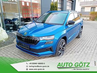 Gebraucht Skoda Karoq SportLine 150 PS (110 kW) 2022 Blau SUV