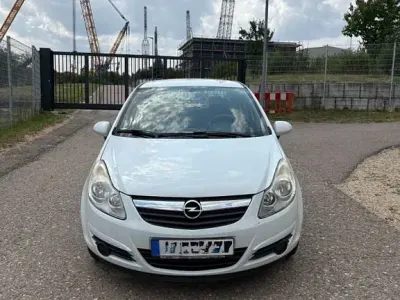 Gebraucht Opel Corsa 60 PS (44 kW) 2009 Weiß Kleinwagen