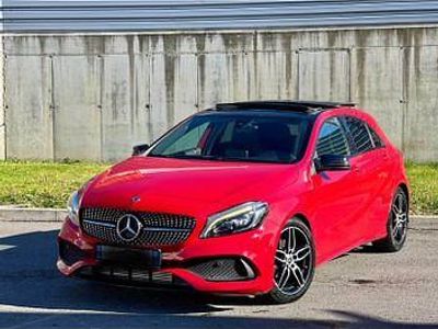 Usata Mercedes A200 AMG line 156 CV (114 kW) 2017 Rosso Berlina