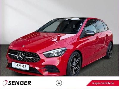 Rot Gebraucht 2019 Mercedes B200 AMG line Van / Kleinbus | 22.350 € (Fairer Preis)