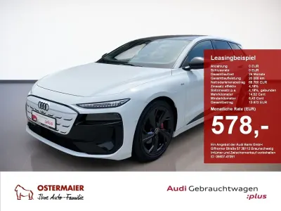 Gebraucht Audi A6 e-tron Performance 269 kW (367 PS) 2025 Gletscherweiß metallic Kombi
