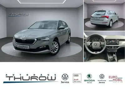 Gebraucht Skoda Scala Ambition 95 PS (69 kW) 2023 Steelgrau Kleinwagen