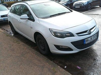 Gebraucht Opel Astra 120 PS (88 kW) 2014 Weiß Kombi