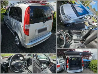Gebraucht Mercedes Vaneo 125 PS (91 kW) 2003 Silber Van / Kleinbus