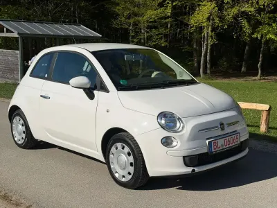 Gebraucht Fiat 500 Pop 70 PS (51 kW) 2009 Colore esterno (gelato weiss) Cabrio