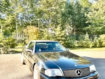 Gebraucht Mercedes SL320 231 PS (169 kW) 1995 Schwarz Cabrio