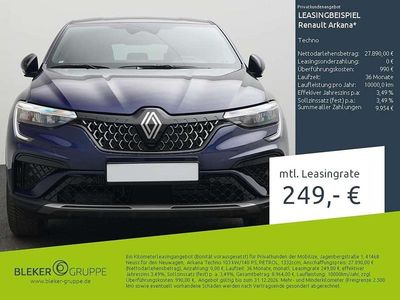 Nouă Renault Arkana Techno 140 CP (102 kW) 2025 Albastru SUV