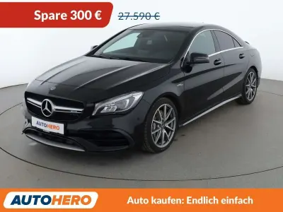 Gebraucht Mercedes CLA45 AMG AMG 381 PS (280 kW) 2018 Nachtschwarz Coupé