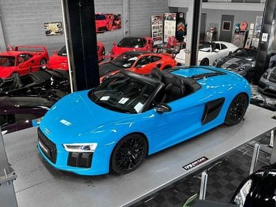 Usata Audi R8 Spyder Exclusive 540 CV (397 kW) 2017 Blu Cabrio