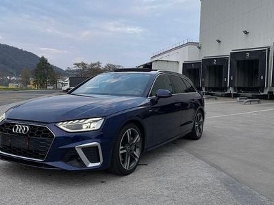Gebraucht Audi A4 S-Line 204 PS (150 kW) 2021 Blau Kombi