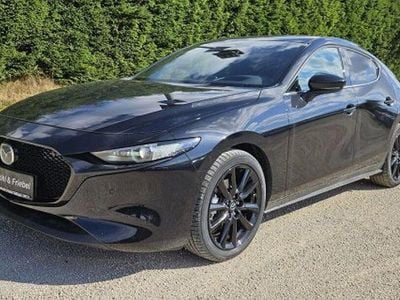 Neu Mazda 3 Exclusive-Line 186 PS (136 kW) 2025 Schwarz Kleinwagen