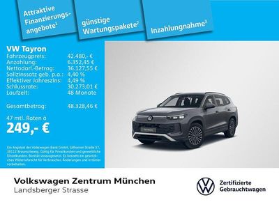 Gebraucht VW Tayron Life 193 PS (141 kW) 2025 Grau SUV