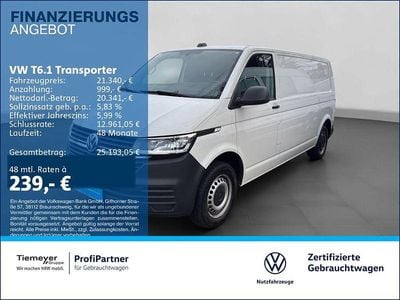 Gebraucht VW T6.1 110 PS (80 kW) 2021 Weiß Van