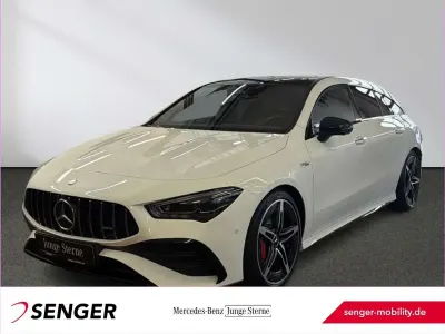 Używany Mercedes CLA35 AMG AMG 306 KM (225 kW) 2025 Biały Sedan/Limuzyna