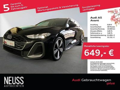 Gebraucht Audi A5 S-Line 299 PS (219 kW) 2025 Mythosschwarz metallic Kombi