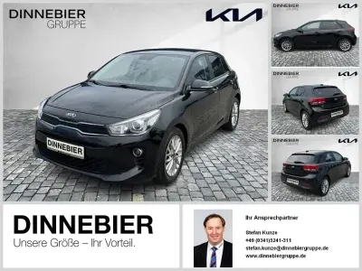 Gebraucht Kia Rio DREAM-TEAM Edition 100 PS (73 kW) 2018 Schwarz (metallic) Limousine